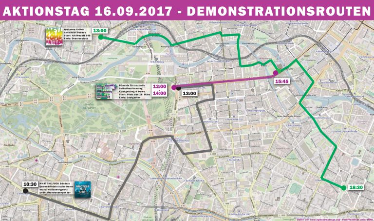 Aufruf: SEXUELLE SELBSTBESTIMMUNG IST EIN MENSCHENRECHT (16.9.2017)