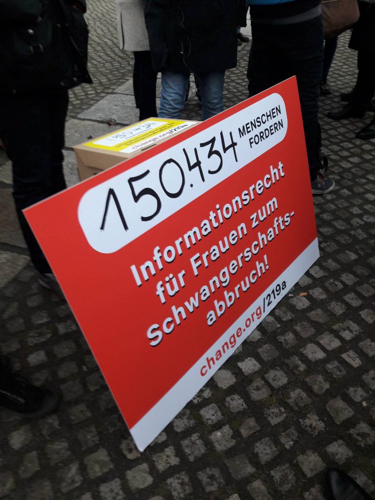 Weg mit § 219a: Stimmen aus dem Bündnis für sexuelle Selbstbestimmung