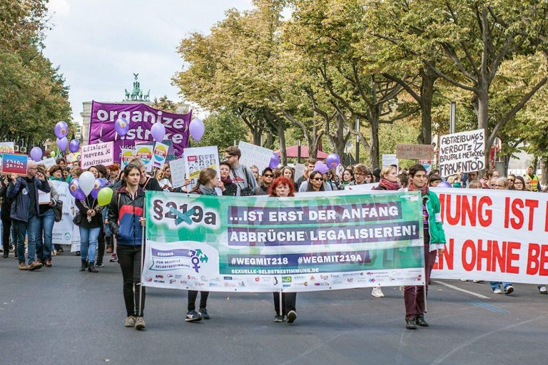 Aktionstag für sexuelle Selbstbestimmung in Berlin (22.9.2018)