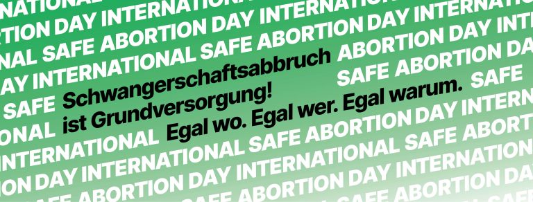 Pressemitteilung Safe Abortion Day 2020: Schwangerschaftsabbruch ist Grundversorgung!