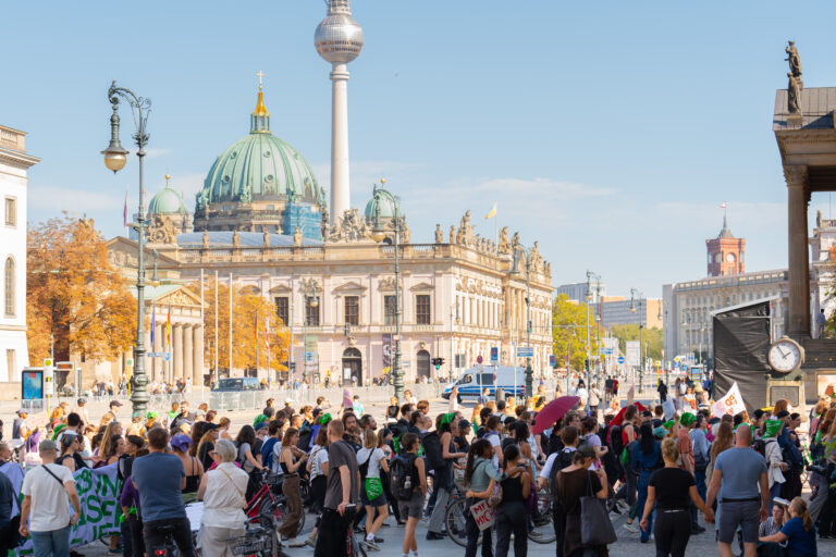 Impressionen Aktionstag für sexuelle Selbstbestimmung 21.09.2024